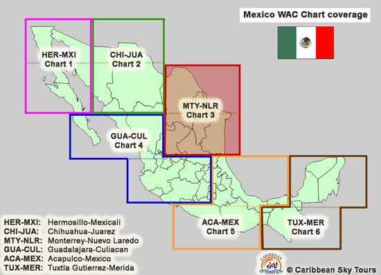 Mexico VFR Chart