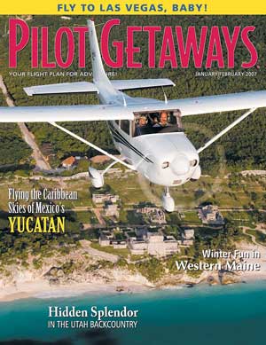 Flying to the Yucatan