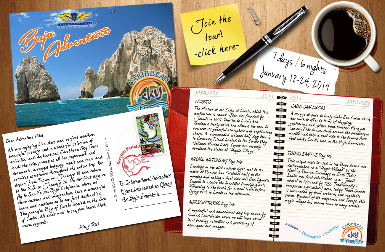 Caribbean Sky Tours IFF Baja Adventure 2014